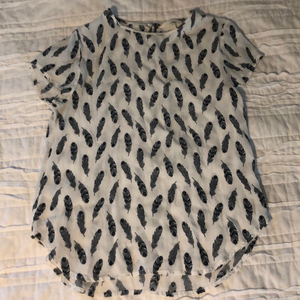 H&M Feather Top
